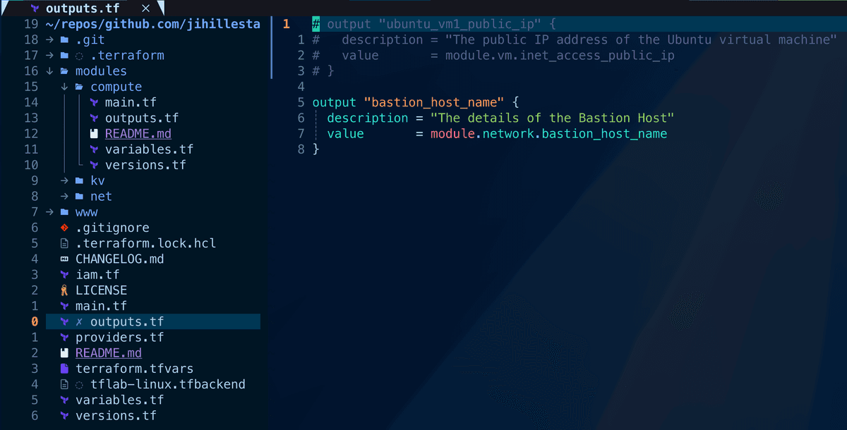 Fixed Terraform Output