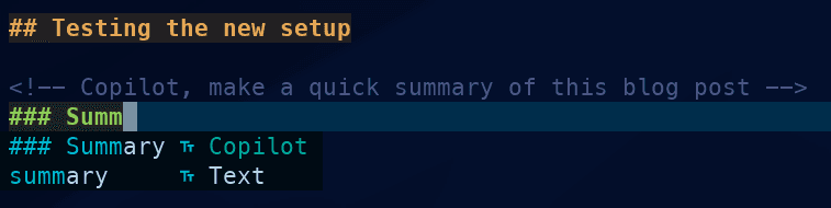 Neovim AI Copilot autocomplete 1