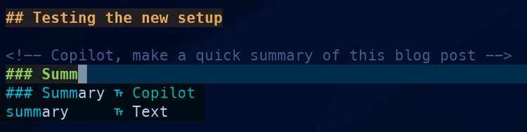 How to Configure GitHub Copilot in Neovim with nvim-cmp Integration